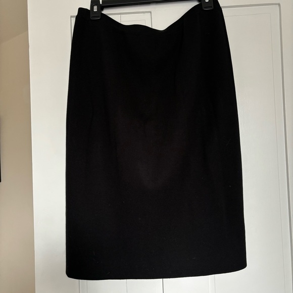 Eileen Fisher Silk Cotton Knit Skirt - Picture 5 of 6